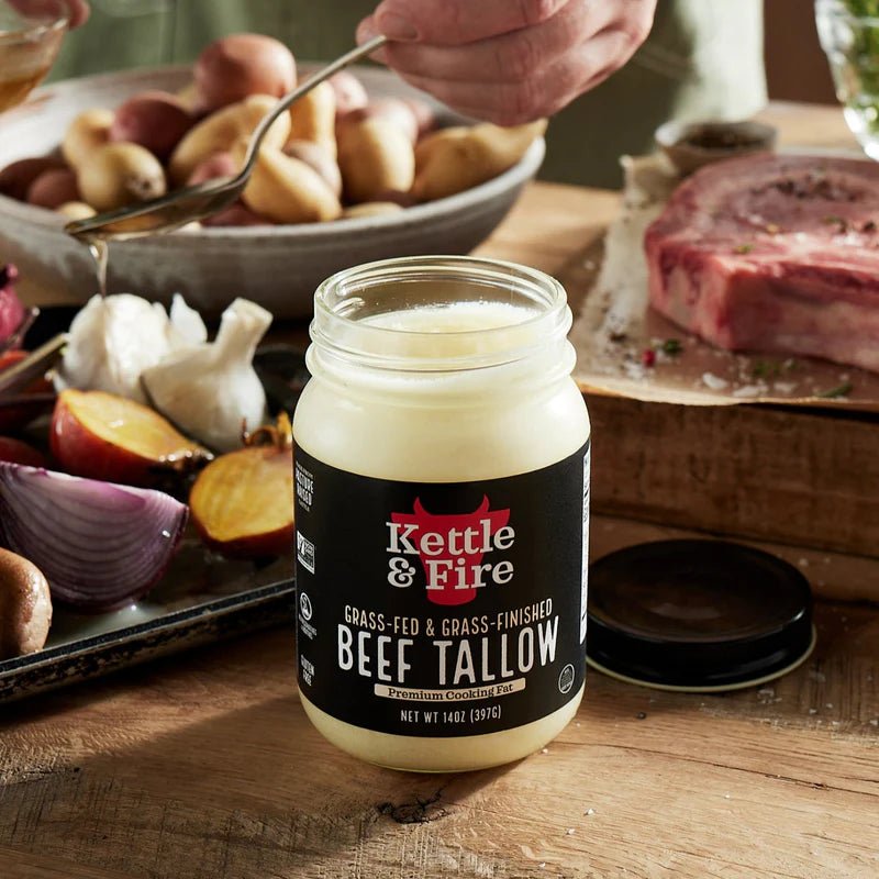 100% Grass - Fed & Finished Beef Tallow - Auraly