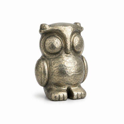 Pyrite Wisdom Owl