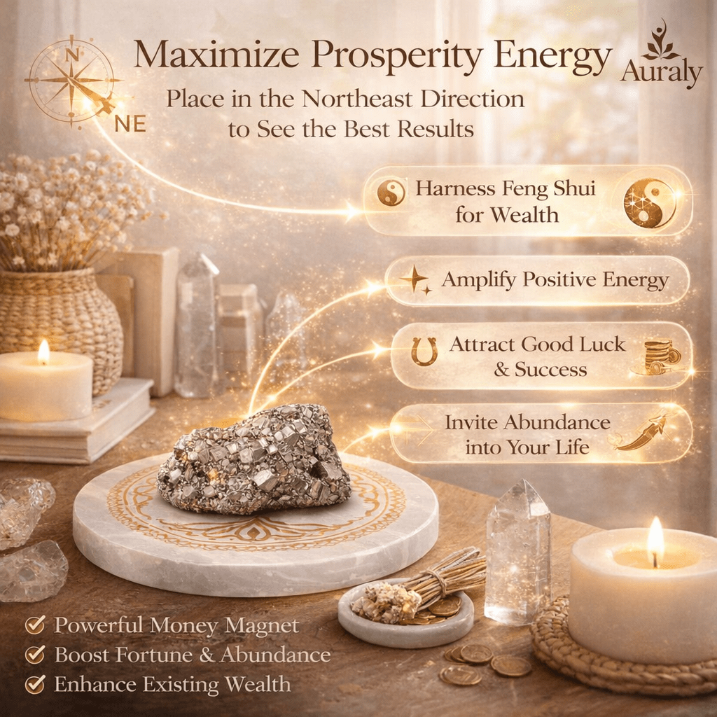 Auraly Pyrite Prosperity Set - Auraly