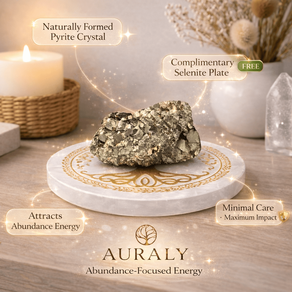 Auraly Pyrite Prosperity Set - Auraly