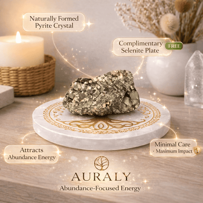 Auraly Pyrite Prosperity Set - Auraly