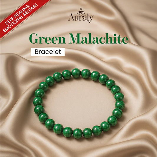 Green Malachite Bracelet - Auraly