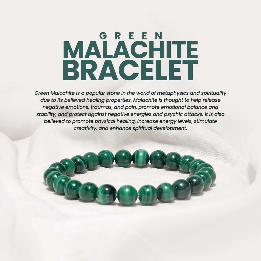 Green Malachite Bracelet - Auraly