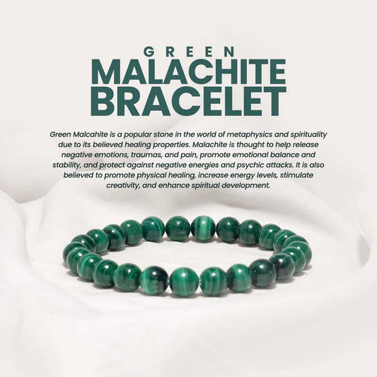 Green Malachite Bracelet - Auraly