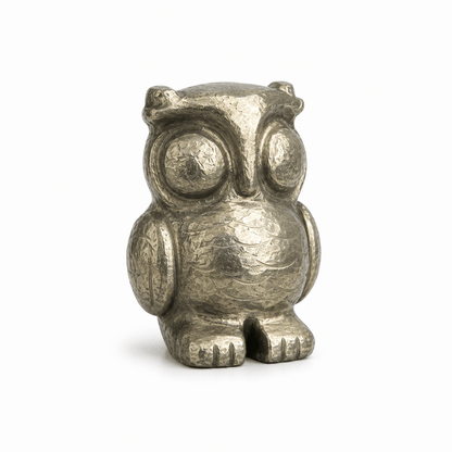 Pyrite Wisdom Owl - Auraly