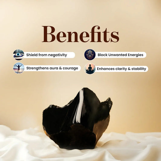 Raw Obsidian Geode Stone - Auraly